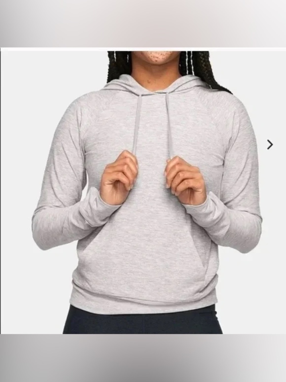 Outdoor Voices Women’s Cloudknit Hoodie Light Grey XS
